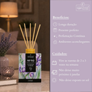 Difusor de Aromas com Varetas 250ml Aromatizador de Ambientes Cheirinho de Casa Perfume para Casa